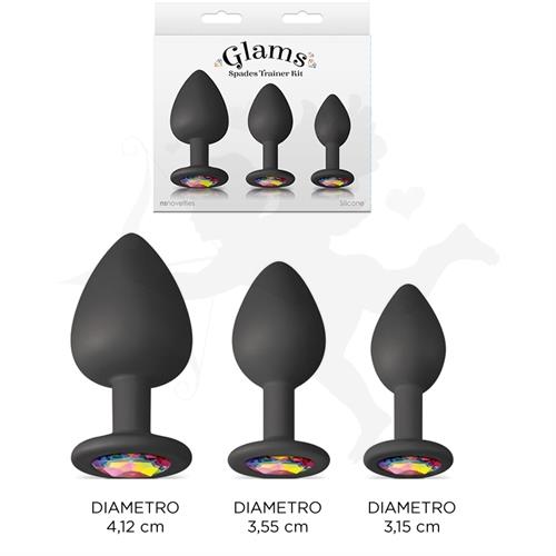 Kit de joyas anales dilatadoras